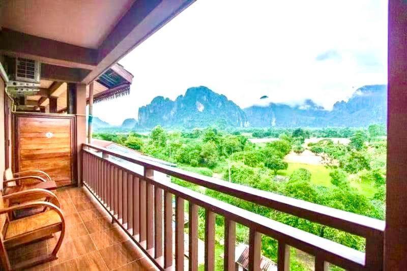 Happy Riverview Hotel 방 비엥 외부 사진